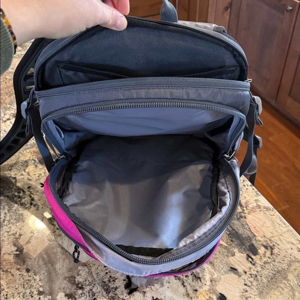 Columbia Circuit Breaker Backpack in Pink and Gray - Picture 2 of 4